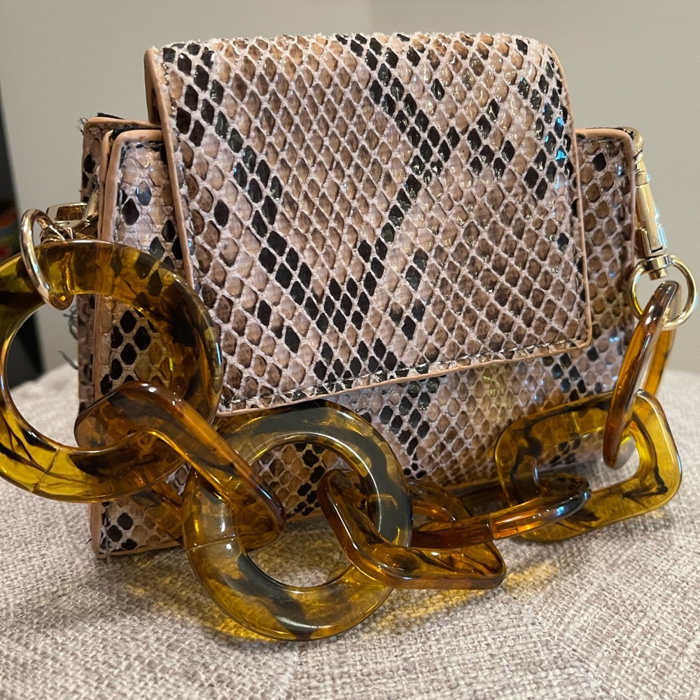 Faux Snake Skin bag